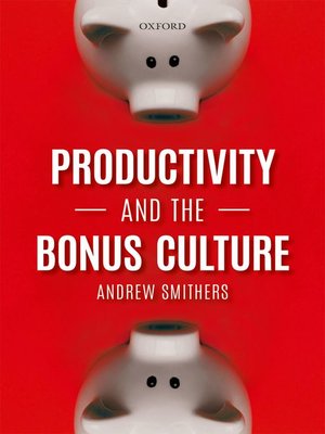 cover image of Productivity and the Bonus Culture